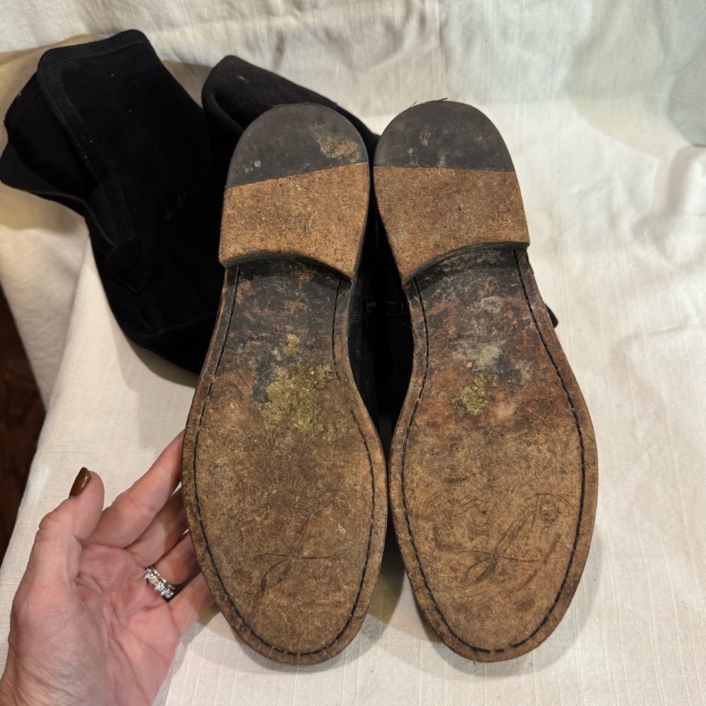 Free people OTK black suede boots - Picture 4 of 5
